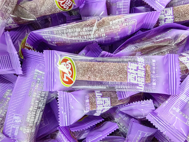 西梅山楂果肉条